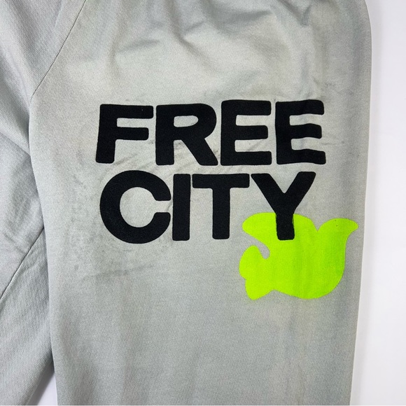 Free City Life Nature Love StarDust Gray Green Sweatpants Women’s Sz XS-XL New - Picture 10 of 16